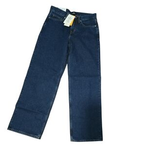 Dark Blue Wide-Leg Jeans | H&M | 28/32